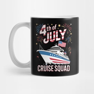 4th Of July Cruise Squad Mug